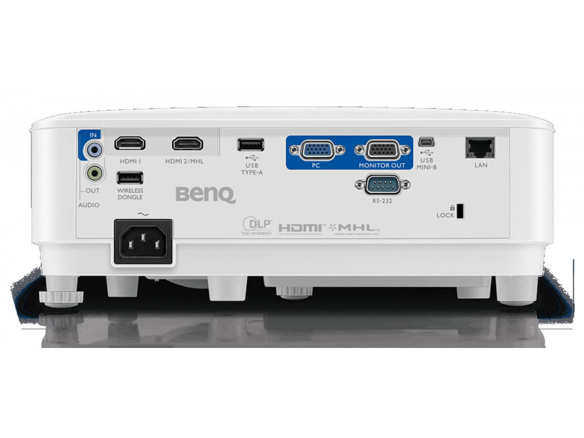 Benq mh733 proyector con resolución full hd color blanco